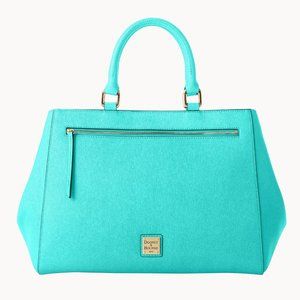 Dooney & Bourke Saffiano Satchel Mint